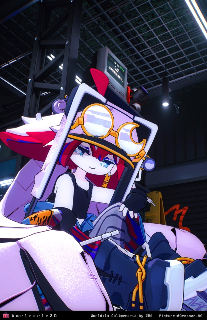 メレメレ🧰 #melemele3D /オリジナル3Dモデル