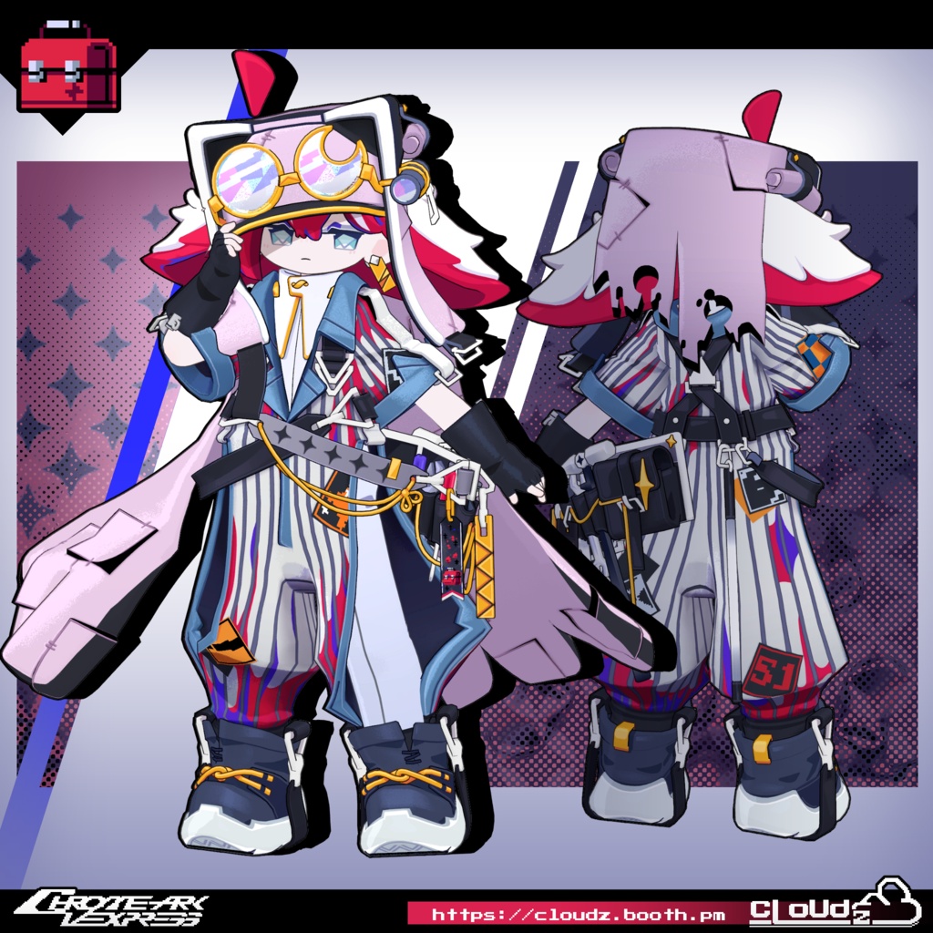 メレメレ🧰 #melemele3D /オリジナル3Dモデル