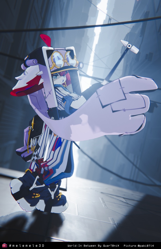 メレメレ🧰 #melemele3D /オリジナル3Dモデル
