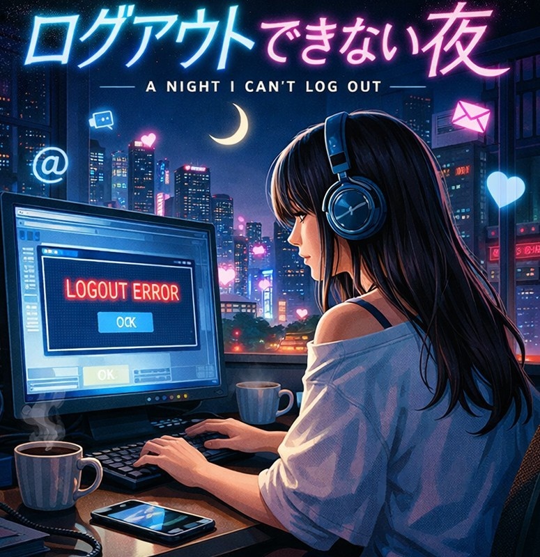 ログアウトできない夜