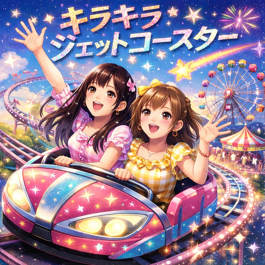 キラキラジェットコースター
