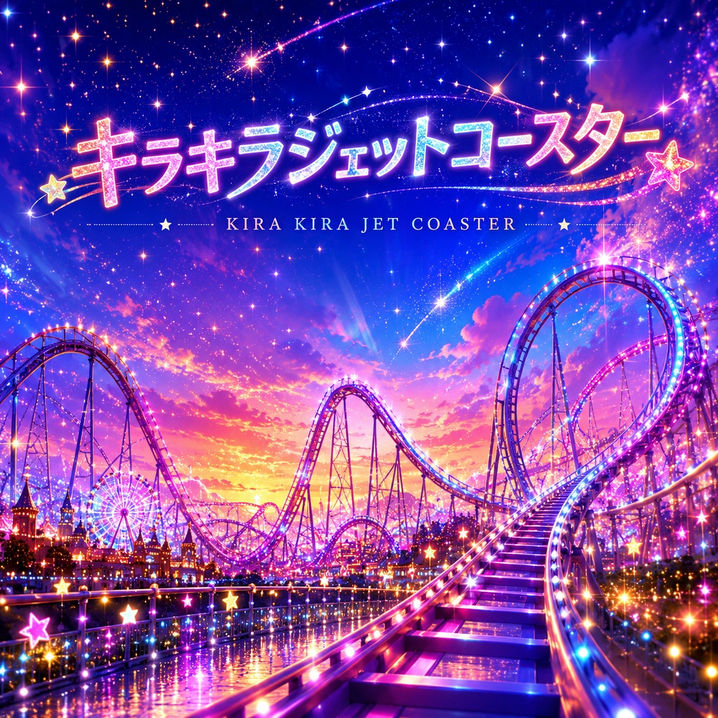 キラキラジェットコースター