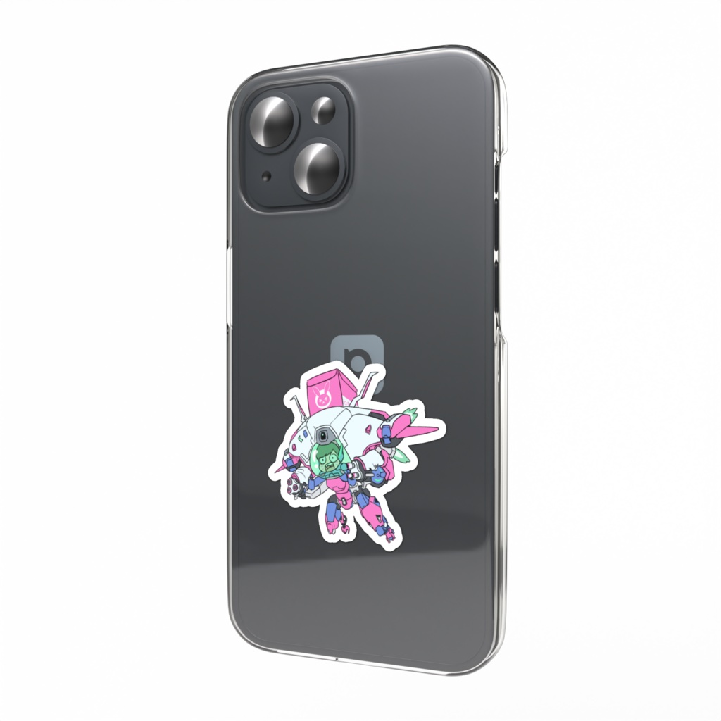 Deliveryman D.va smartphone sticker