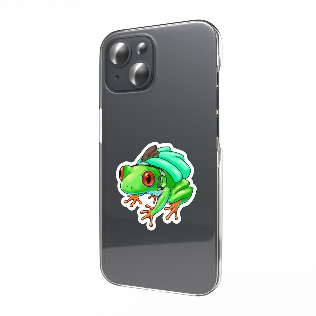 Froggy Lucio smartphone sticker