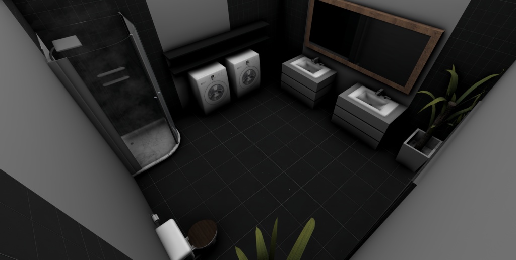 Bridgeport: Modern House/モダン家 (VRChat: Quest/PC)