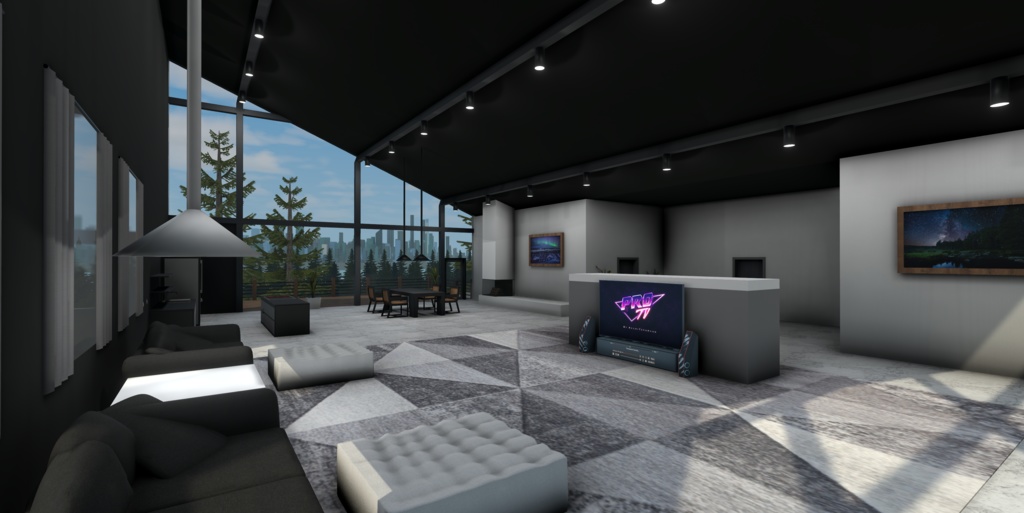 Bridgeport: Modern House/モダン家 (VRChat: Quest/PC)