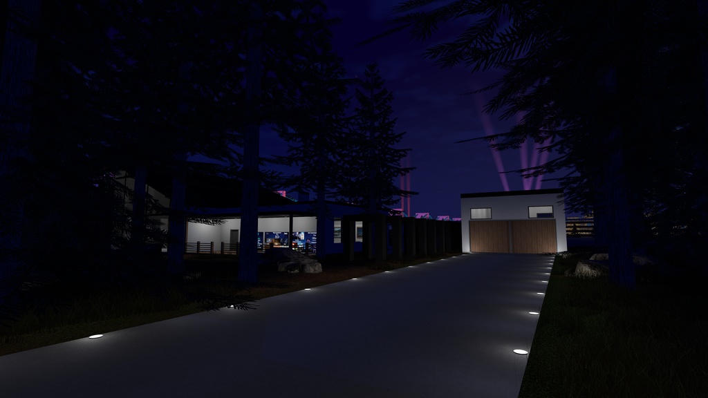 Bridgeport: Modern House/モダン家 (VRChat: Quest/PC)