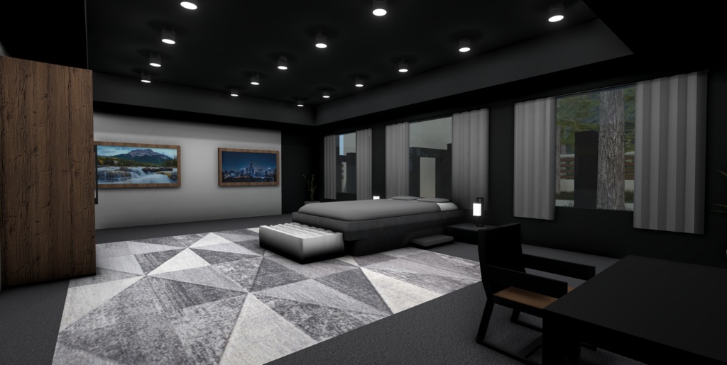 Bridgeport: Modern House/モダン家 (VRChat: Quest/PC)