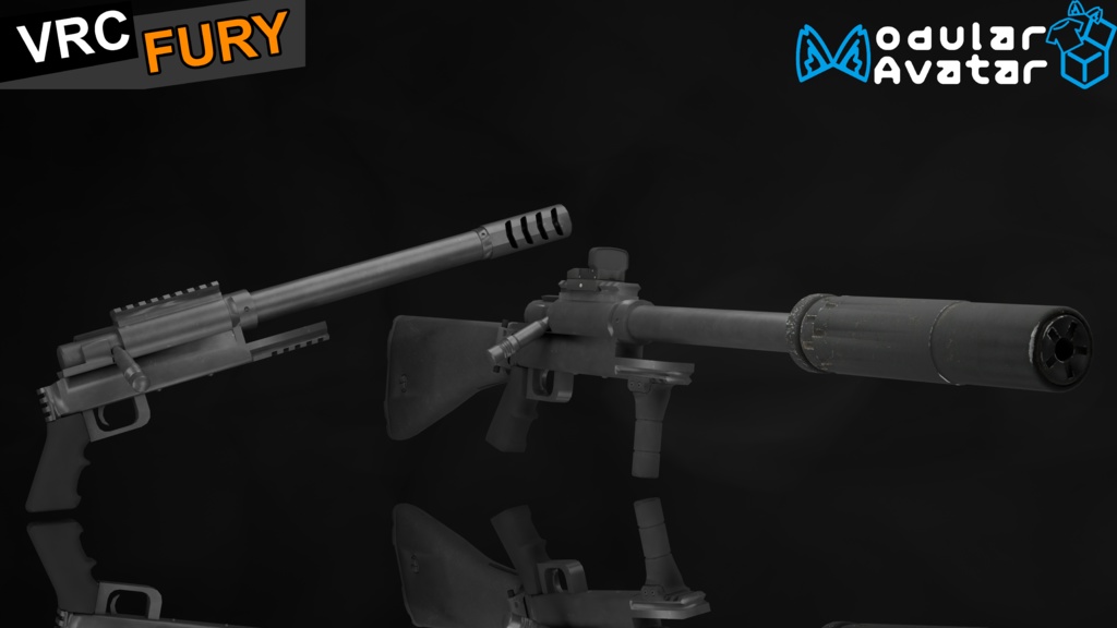 (VRChat) Noreen 50 BMG Pistol
