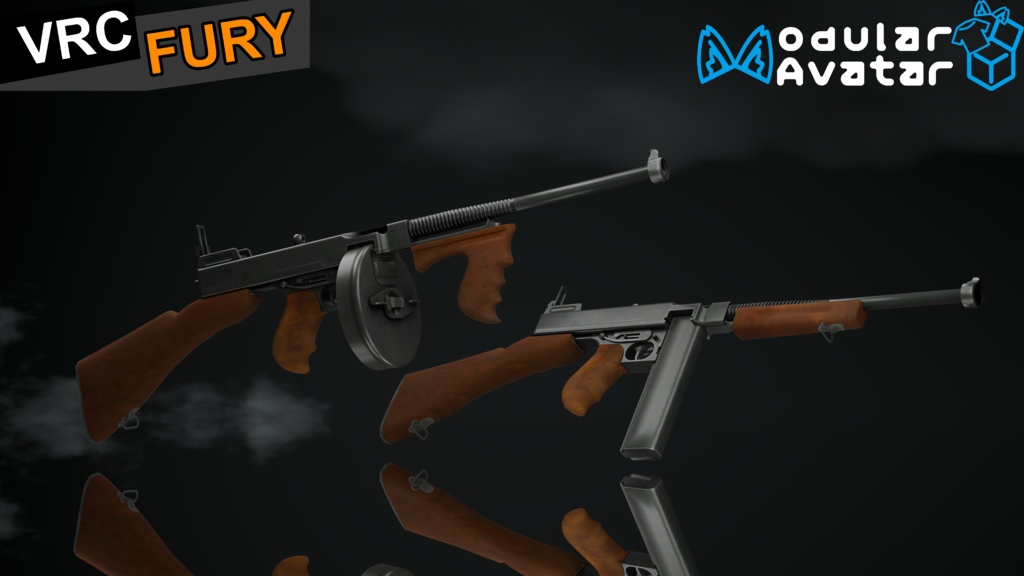 (VRChat) Thompson Submachine Gun