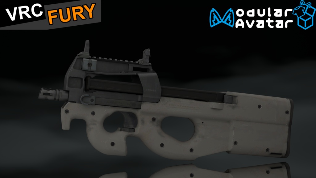 (VRChat) P90