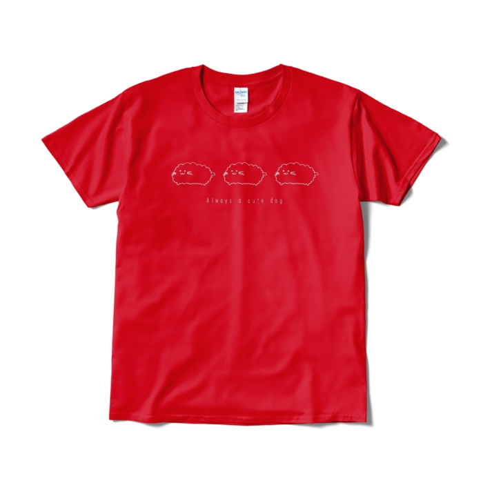 【Tシャツ】Always a cut dog カラー版