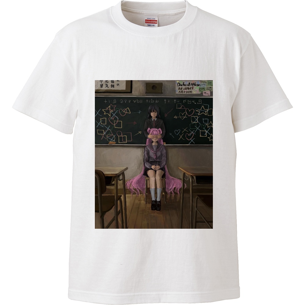 里石ユカ　キービジュアルTシャツ