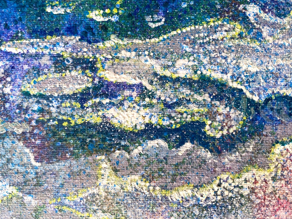 点描3-雲隠れの月