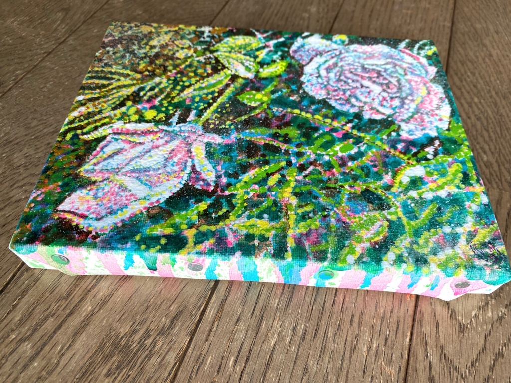 点描5-植栽のバラ