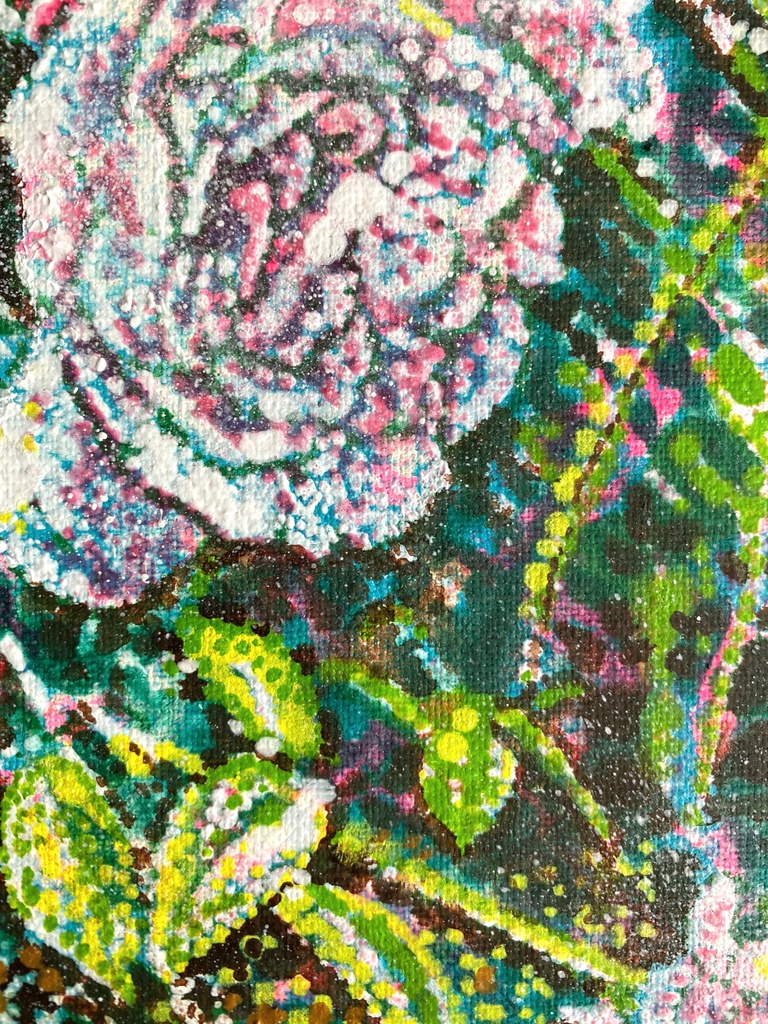 点描5-植栽のバラ