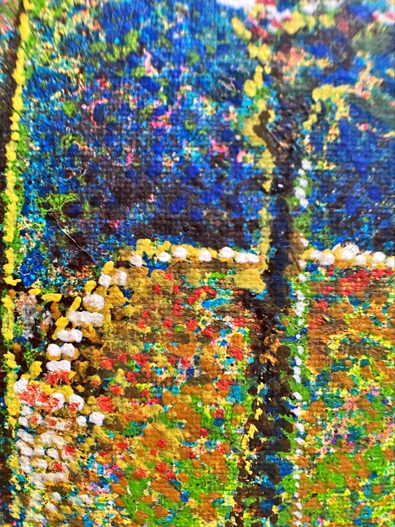 点描15-夜の街路樹