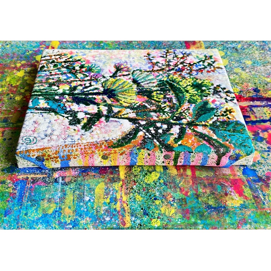 点描16-正月の花