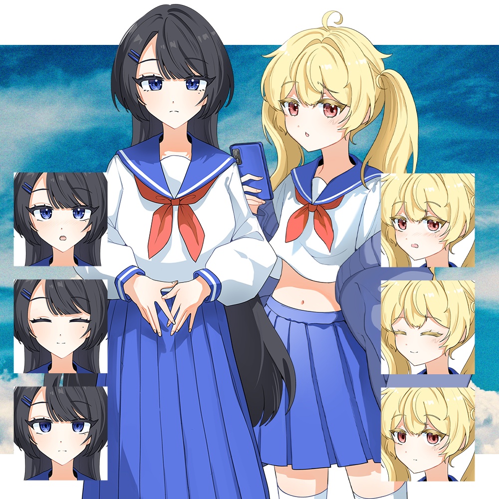【画像素材】フリー立ち絵 NPC 配布