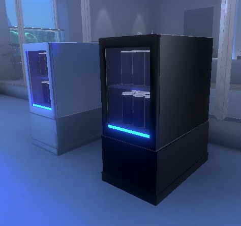 【期間限定無料】ドリンク用冷蔵庫3Dモデル【VRChat】
