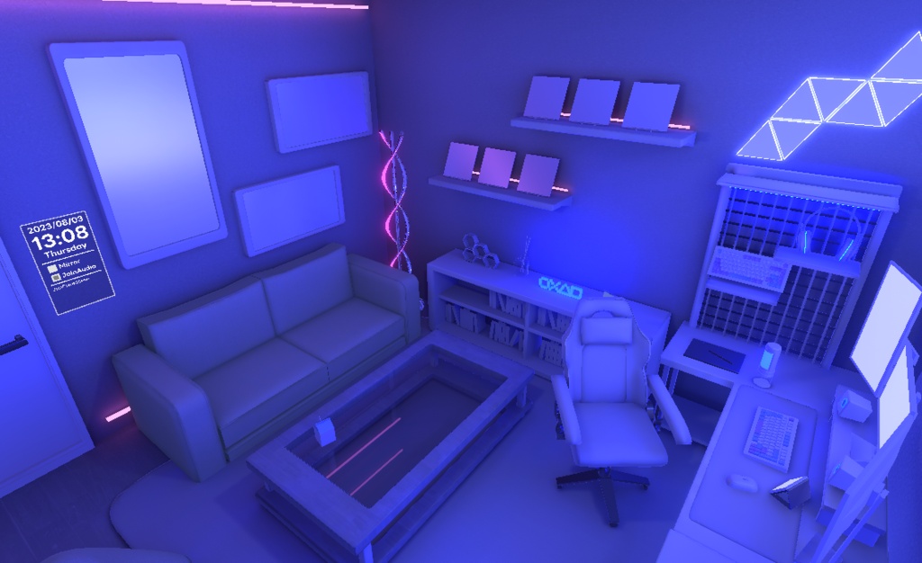 【期間限定100円販売!】KAWAII GAME ROOM【VRChatワールドアセット】