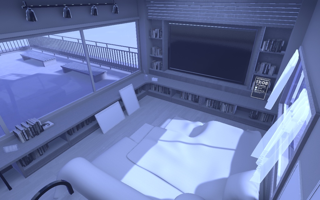 【VRChatワールドアセット】Blue Sky【期間限定100円セール】