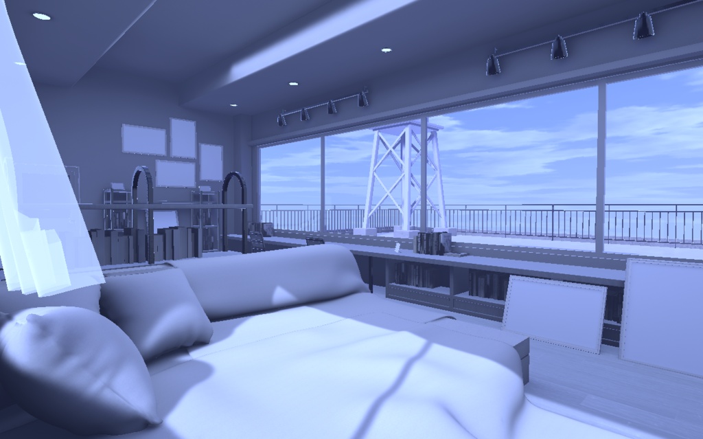 【VRChatワールドアセット】Blue Sky【期間限定100円セール】