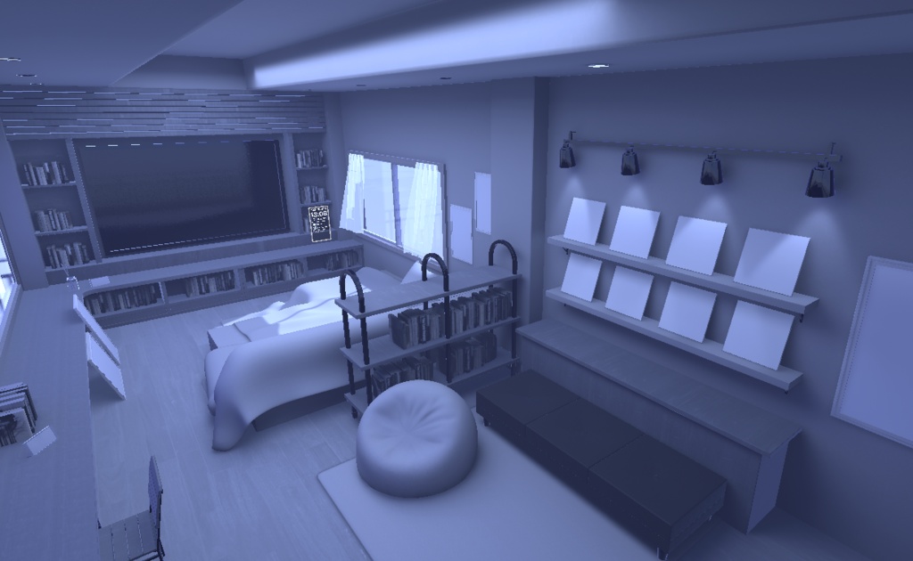 【VRChatワールドアセット】Blue Sky【期間限定100円セール】