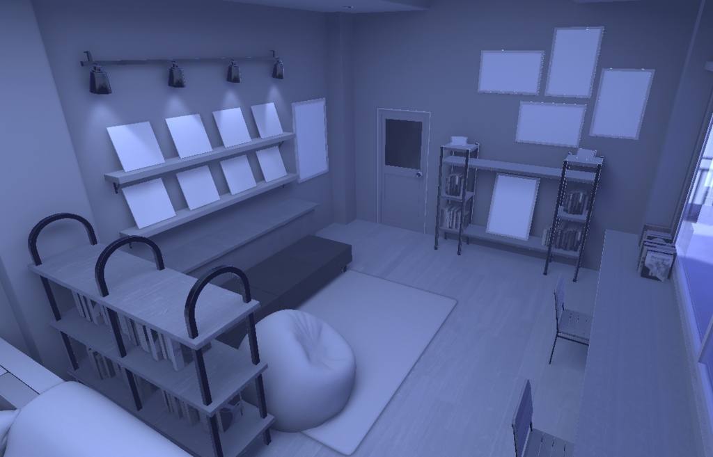 【VRChatワールドアセット】Blue Sky【期間限定100円セール】