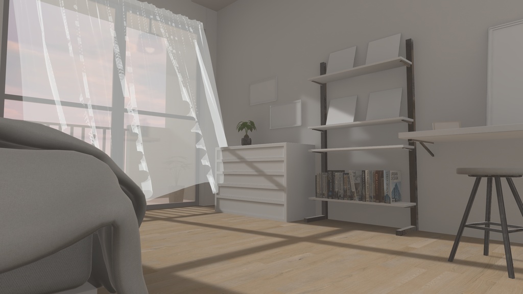 【VRChatワールドアセット】SUNSET【期間限定100円】