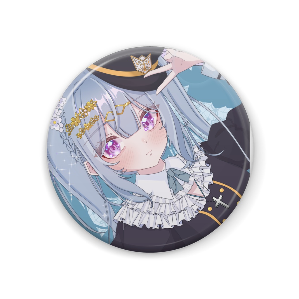 デビュー2周年記念イラスト缶バッジ