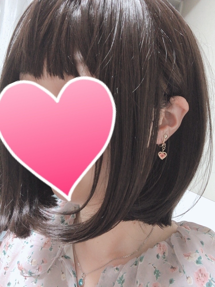 ピーチローズのピアス/イヤリング