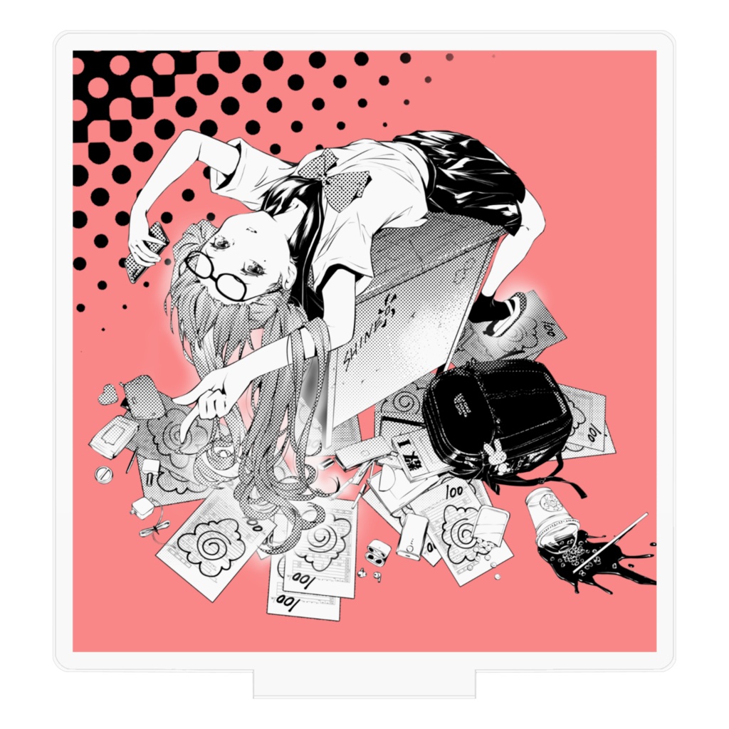 だしねアクリルスタンド(全身)