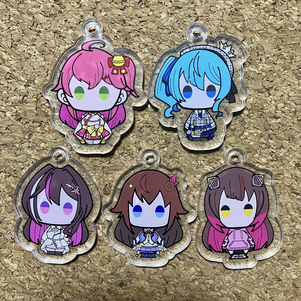 【非公式】アクリルキーホルダー