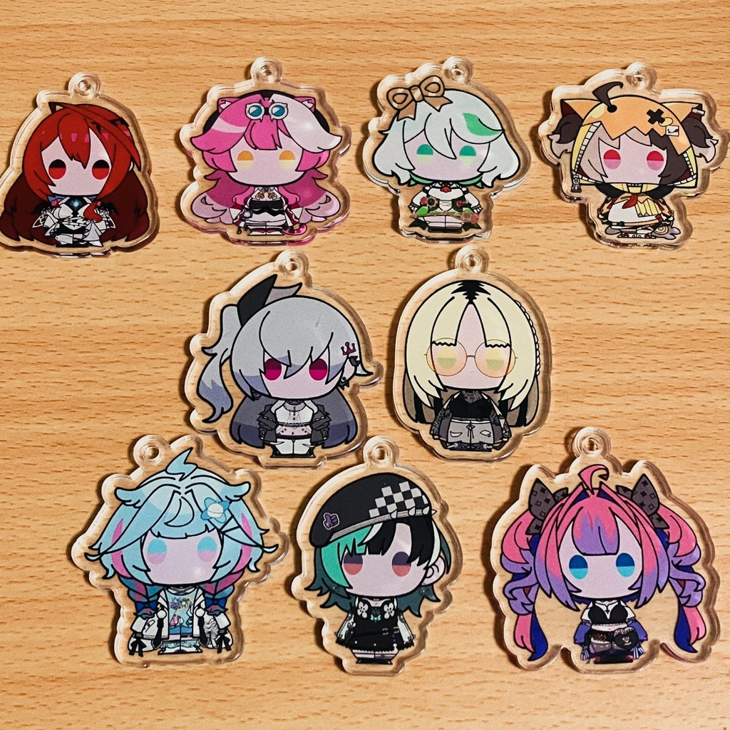 【非公式】アクリルキーホルダー