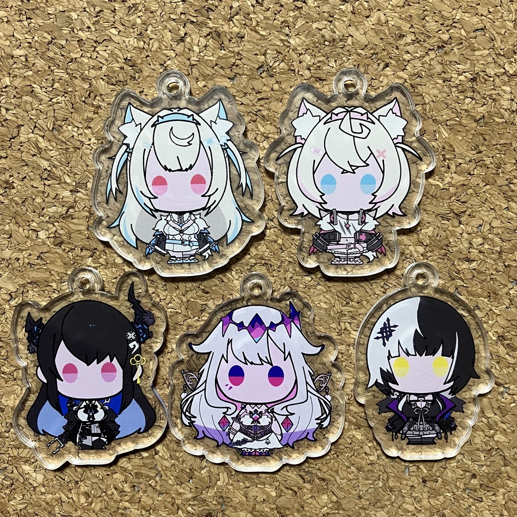 【非公式】アクリルキーホルダー