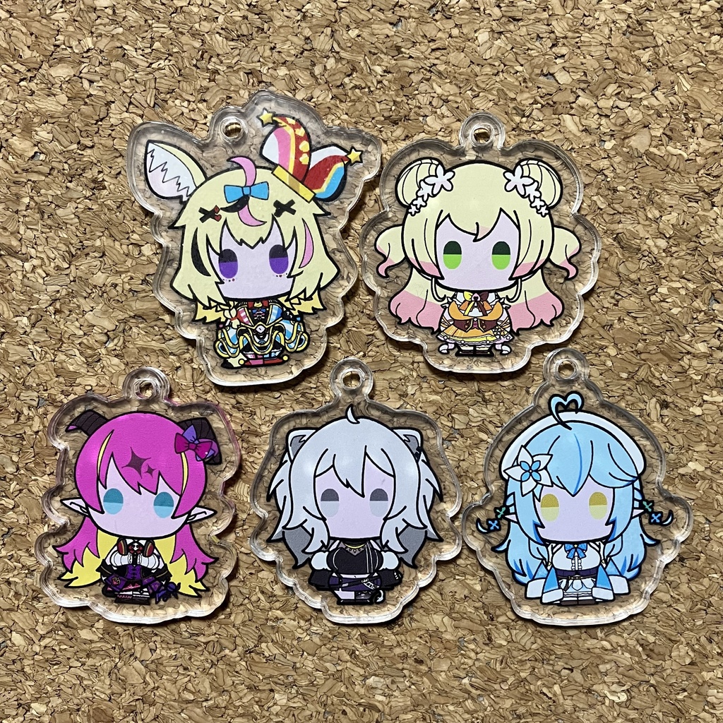 【非公式】アクリルキーホルダー