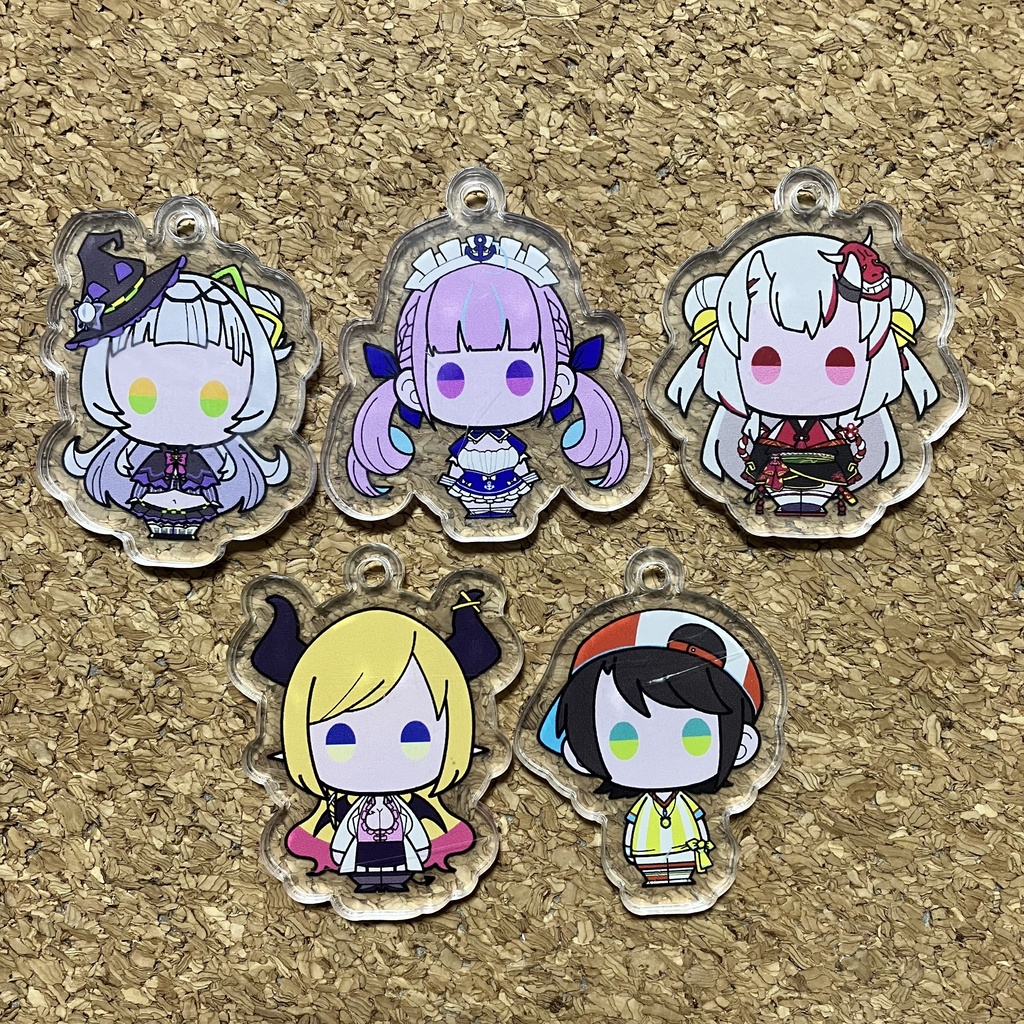 【非公式】アクリルキーホルダー