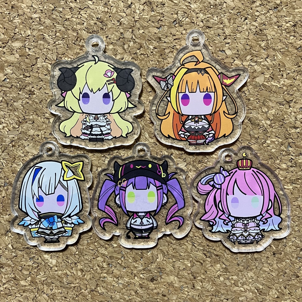 【非公式】アクリルキーホルダー