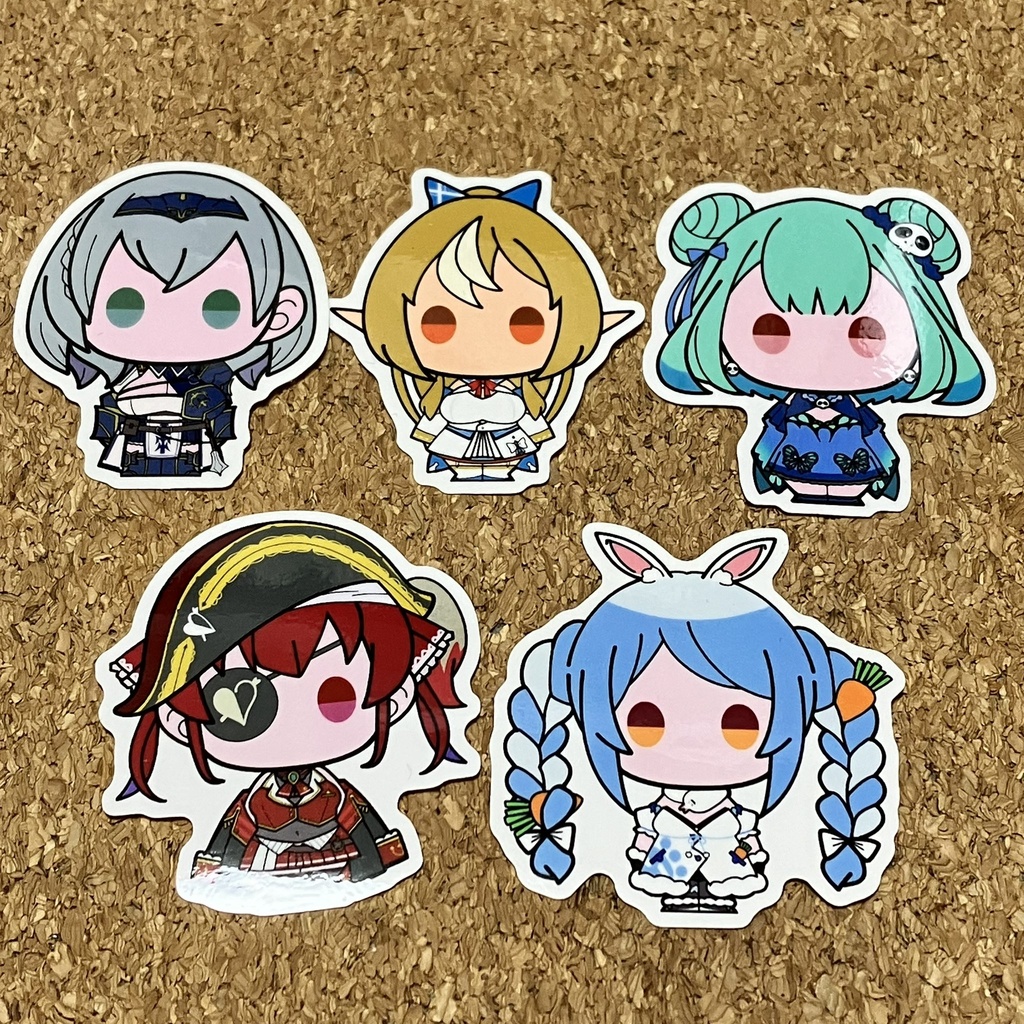 高耐候ステッカー(5枚1セット)