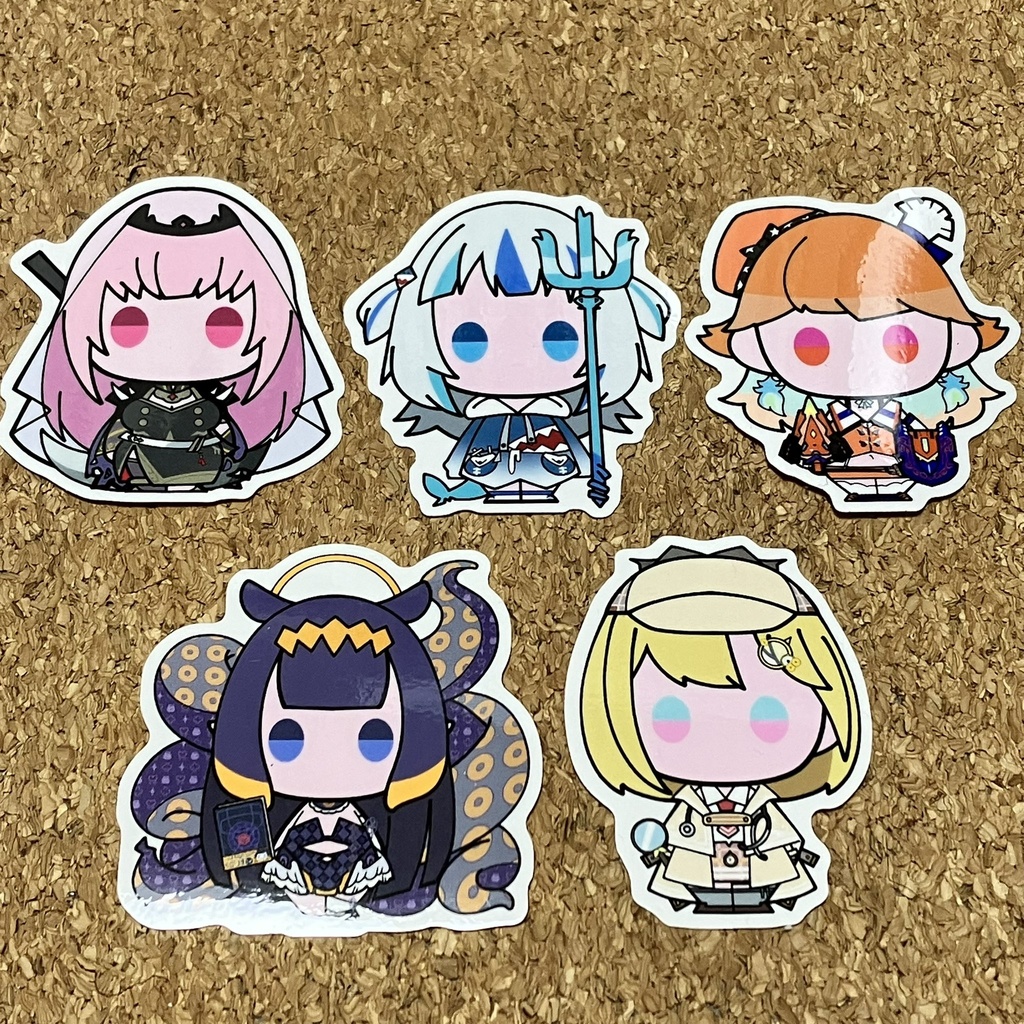 高耐候ステッカー(5枚1セット)