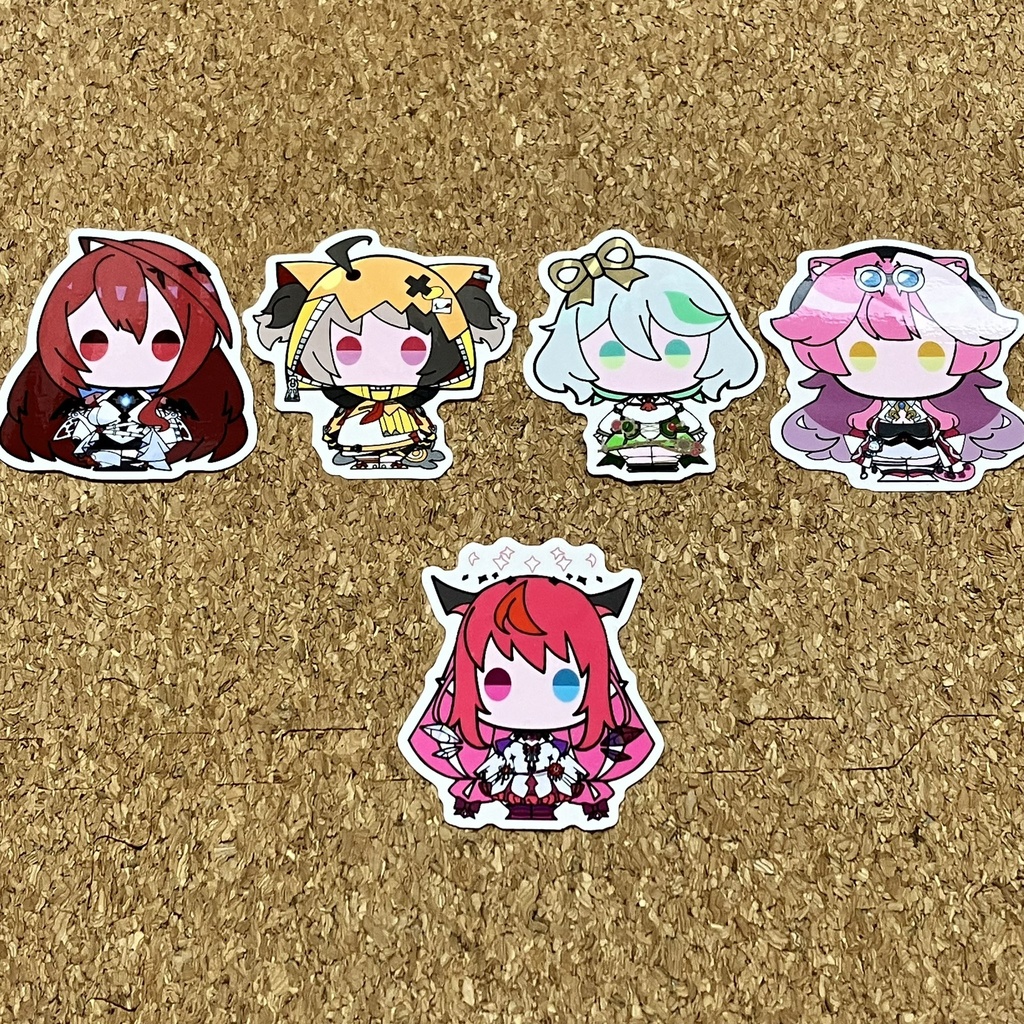 高耐候ステッカー(5枚1セット)