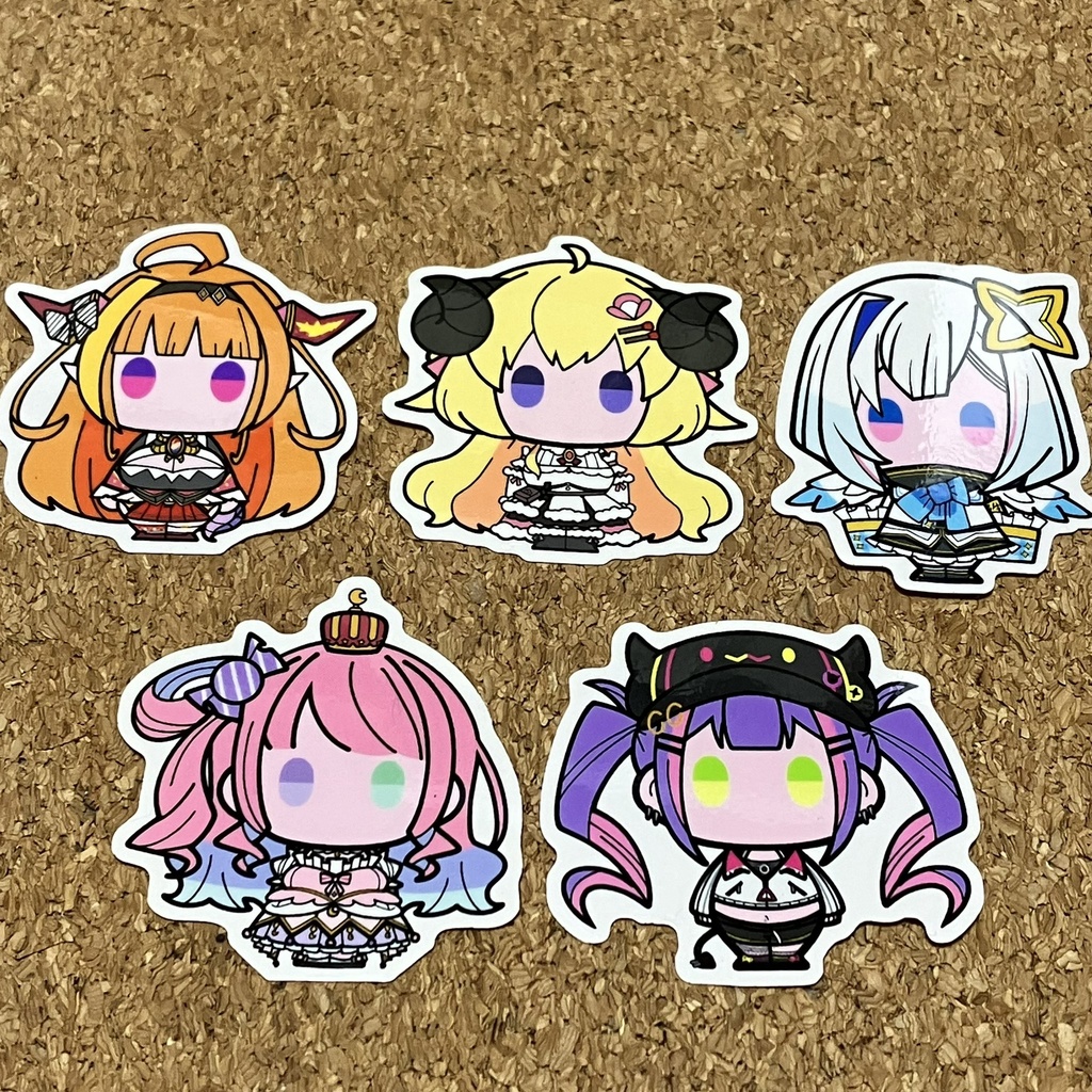 高耐候ステッカー(5枚1セット)