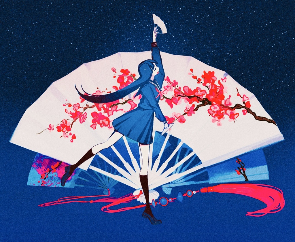 MV・オリジナルイラスト集 『The Sound of Falling Petals』