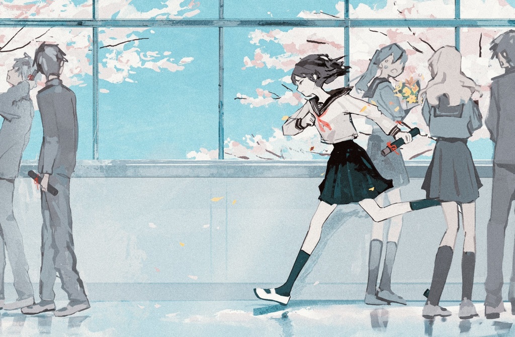 MV・オリジナルイラスト集 『The Sound of Falling Petals』