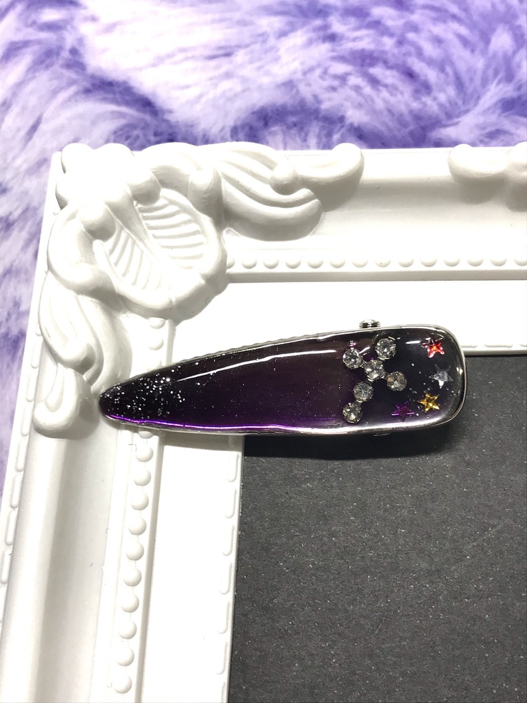 UNDEADモチーフヘアクリップ・No2