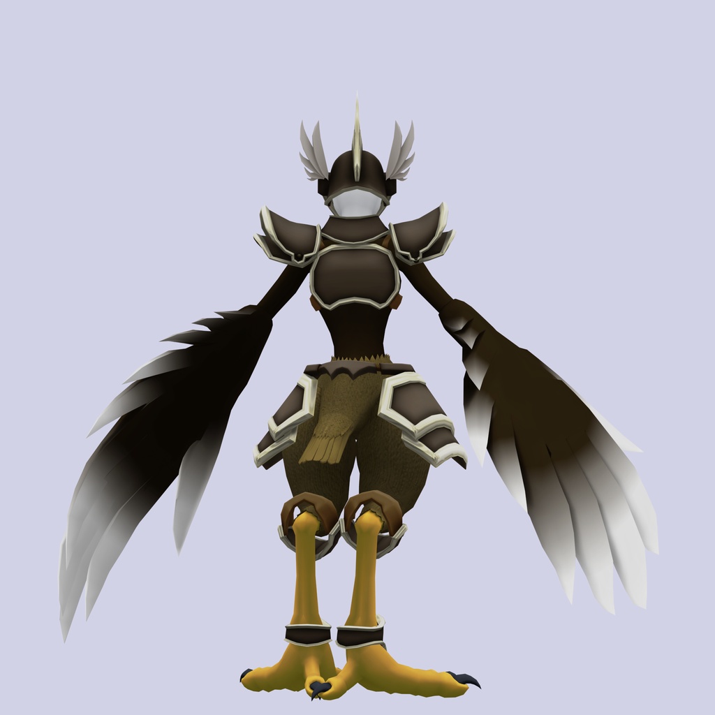 オリジナル3Dモデル「鳥皮つくね」