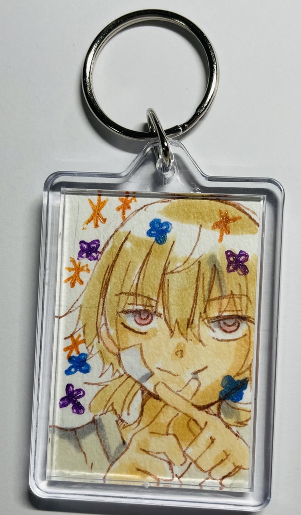 ミニ原画キーホルダー