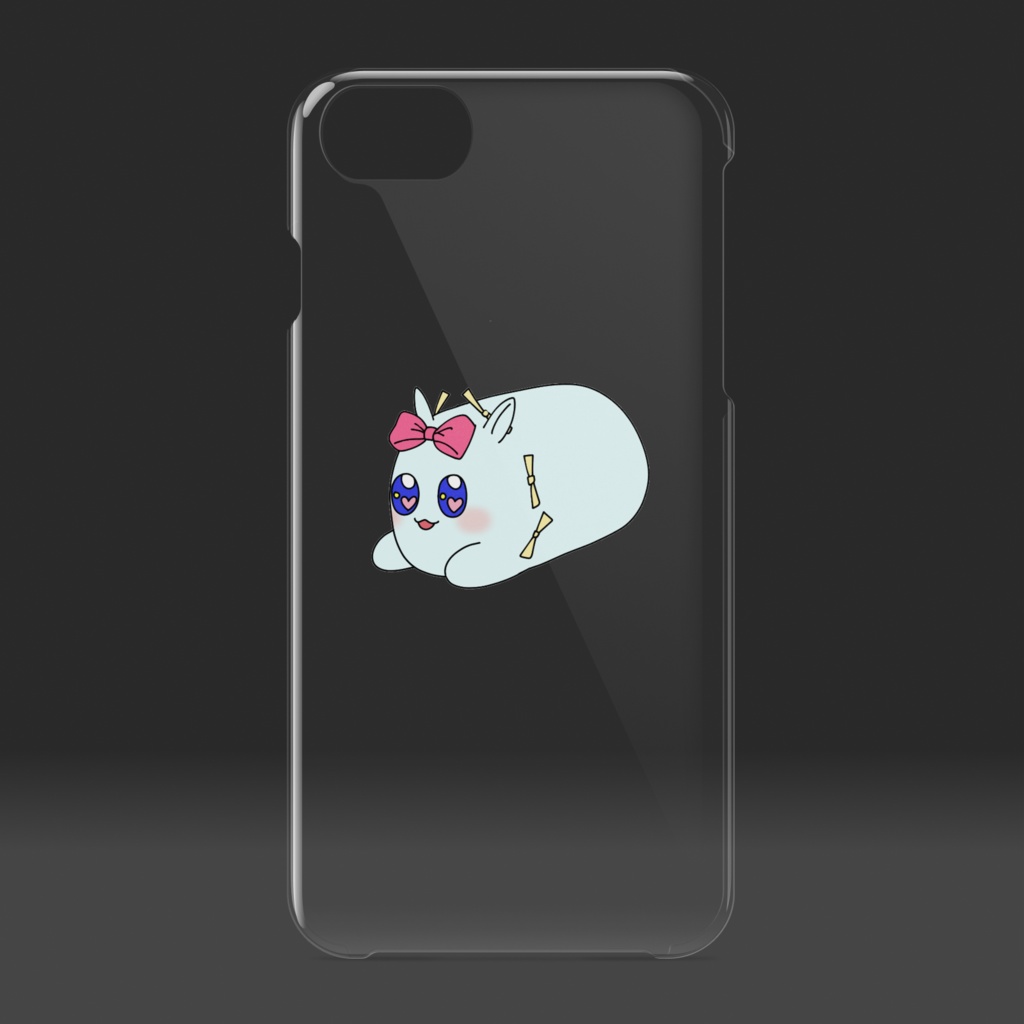 世を忍ぶ仮の姿 クリアiPhoneケース