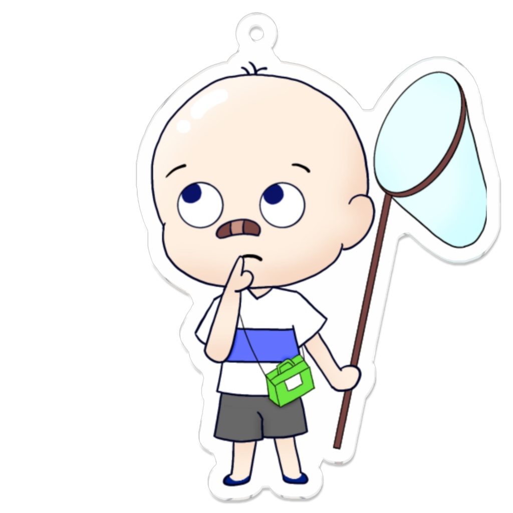 はげつん アクリルキーホルダー